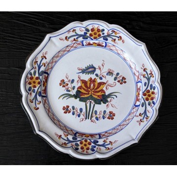 Farfurie decorativa din ceramica, diametru 25cm